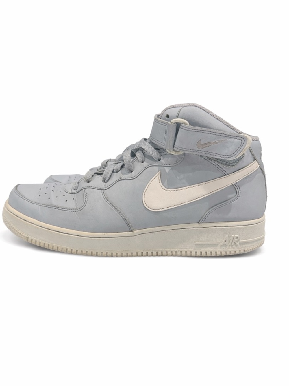 Nike Air Force 1 '07 Mid Wolf Grey White Men's Mid Top Sneakers 315123-033
